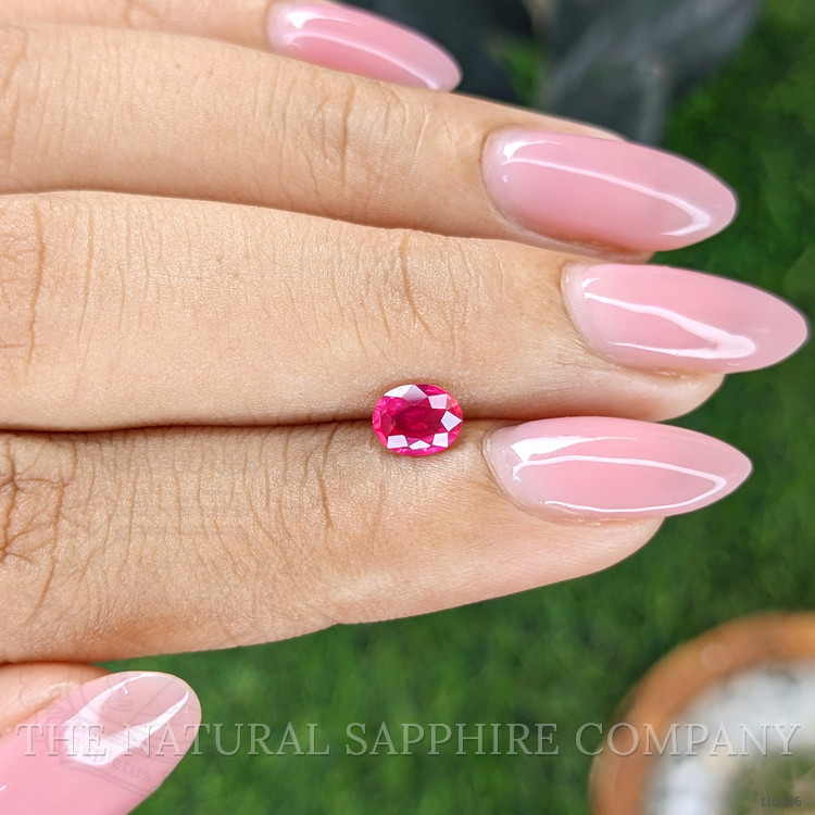 0.54 Ct. Pinkish Red Ruby from Mozambique