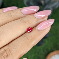 0.46 Ct. Ruby from Mozambique Life Style