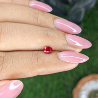 0.46 Ct. Ruby from Mozambique Life Style