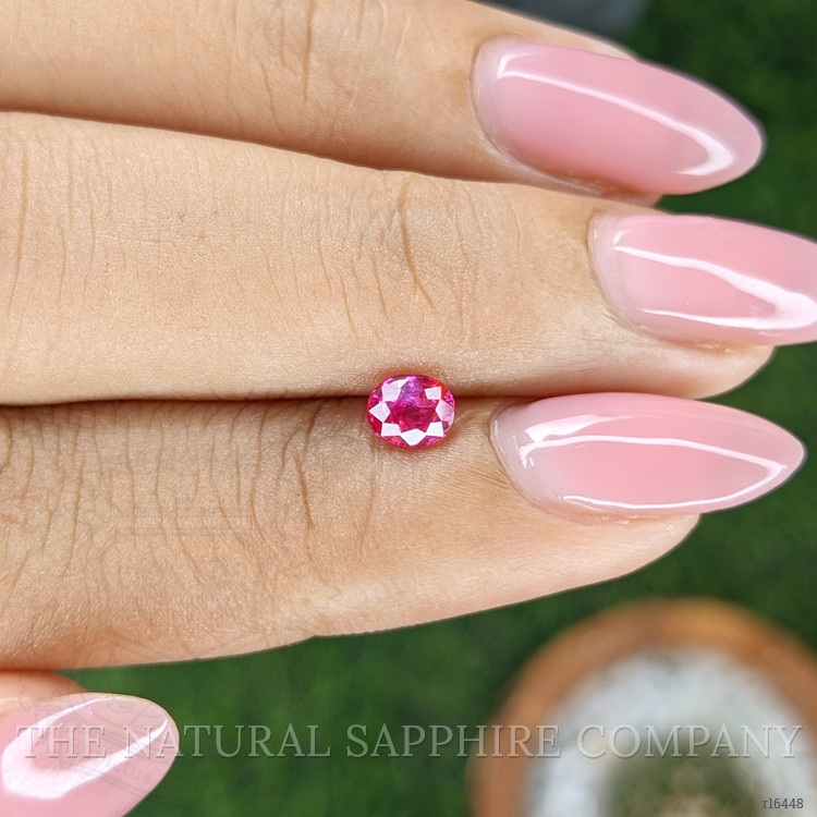 0.49 Ct. Pinkish Red Ruby from Mozambique
