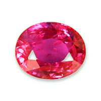 1.03 Ct. Pinkish Red Ruby from Mozambique Video