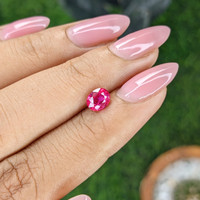 1.03 Ct. Pinkish Red Ruby from Mozambique Life Style