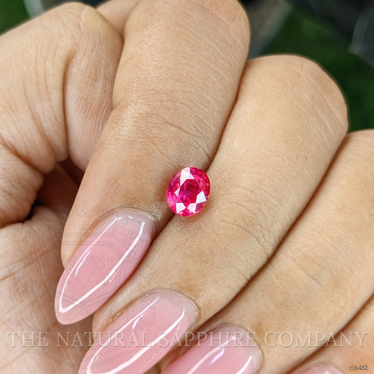 1.03 Ct. Pinkish Red Ruby from Mozambique