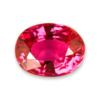 0.58 Ct. Pinkish Red Ruby from Mozambique Video