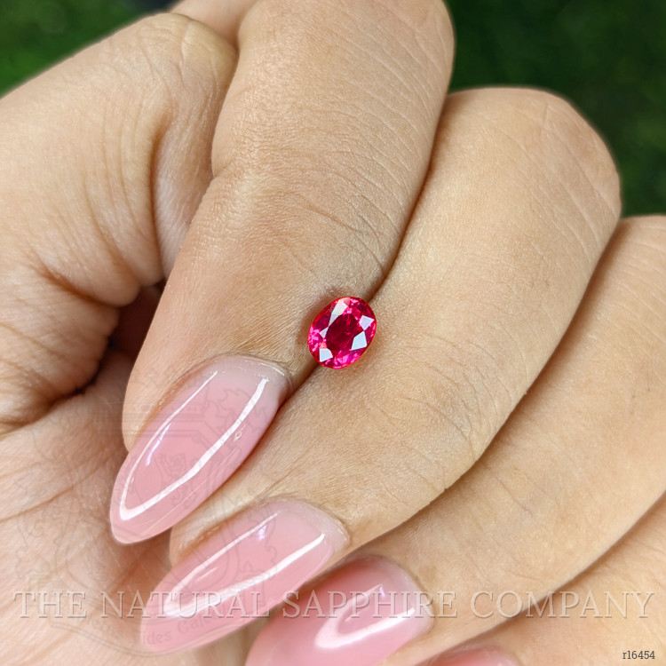 0.58 Ct. Pinkish Red Ruby from Mozambique