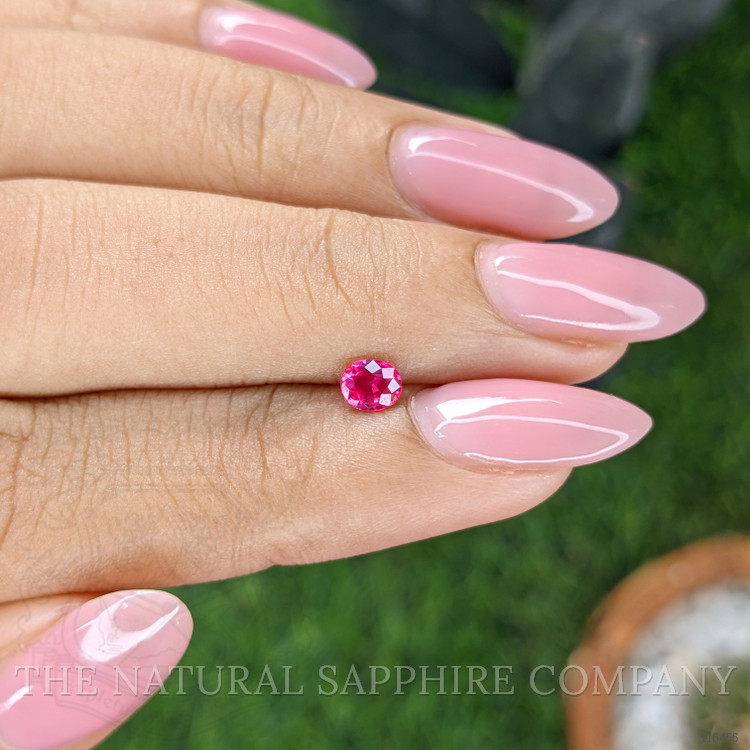 0.29 Ct. Pinkish Red Ruby from Mozambique