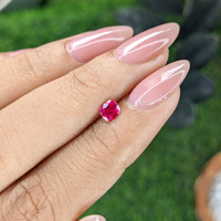 0.43 Ct. Pinkish Red Ruby from Mozambique Life Style