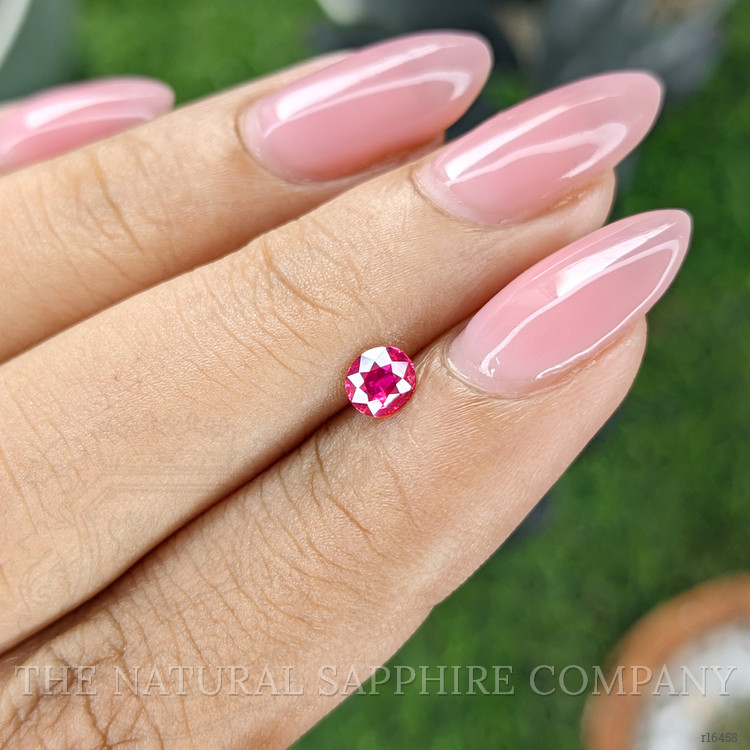 0.34 Ct. Pinkish Red Ruby from Mozambique