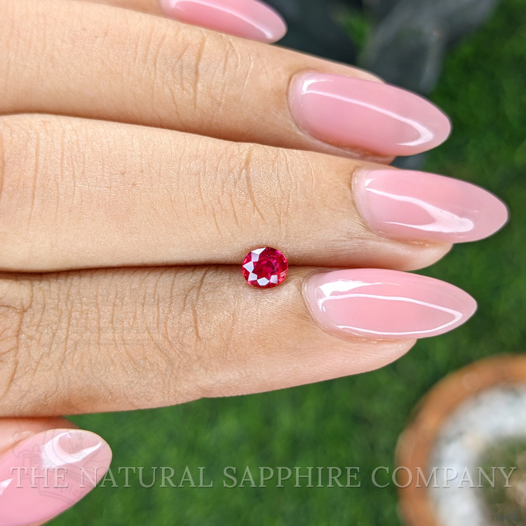 0.34 Ct. Pinkish Red Ruby from Mozambique