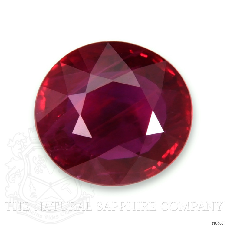 2.02 Ct. Purplish Red Ruby from Burma (Myanmar)