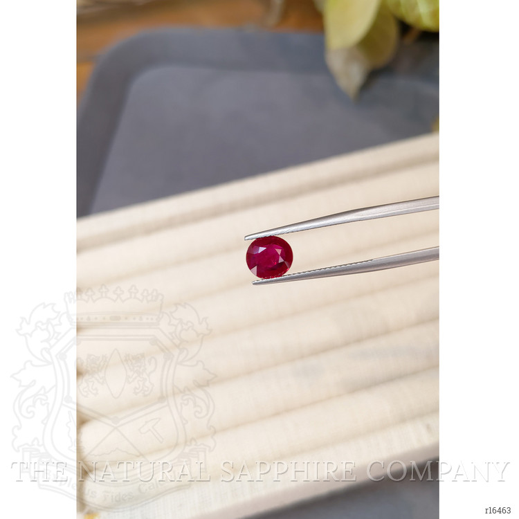 2.02 Ct. Purplish Red Ruby from Burma (Myanmar)