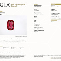 2.57 Ct. Ruby from Mozambique Scan Report