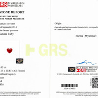 5.05 Ct. Ruby from Burma (Myanmar) Scan Report