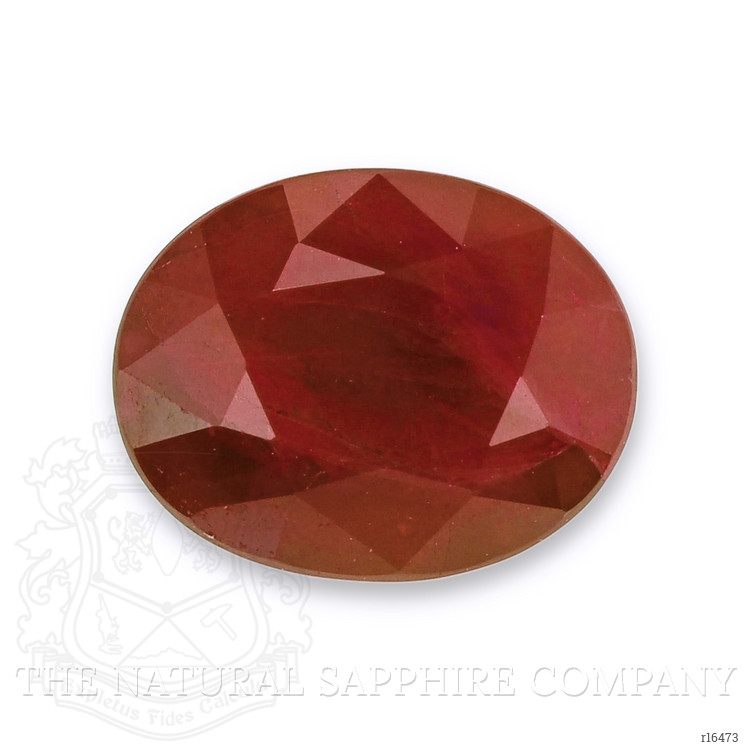 3.03 Ct. Orangish Red Ruby from Burma (Myanmar)