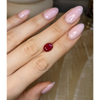 3.03 Ct. Orangish Red Ruby from Burma (Myanmar) Life Style