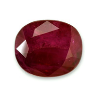 3.33 Ct. Purplish Red Ruby from Burma (Myanmar) Video