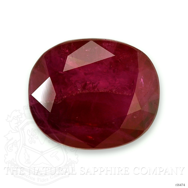 3.33 Ct. Purplish Red Ruby from Burma (Myanmar)