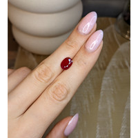 3.01 Ct. Purplish Red Ruby from Burma (Myanmar) Life Style