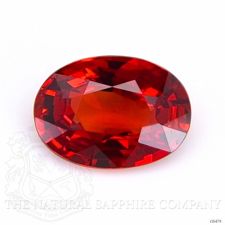 2.46 Ct. Orangish Red Ruby from Mozambique