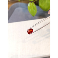 2.46 Ct. Orangish Red Ruby from Mozambique Life Style