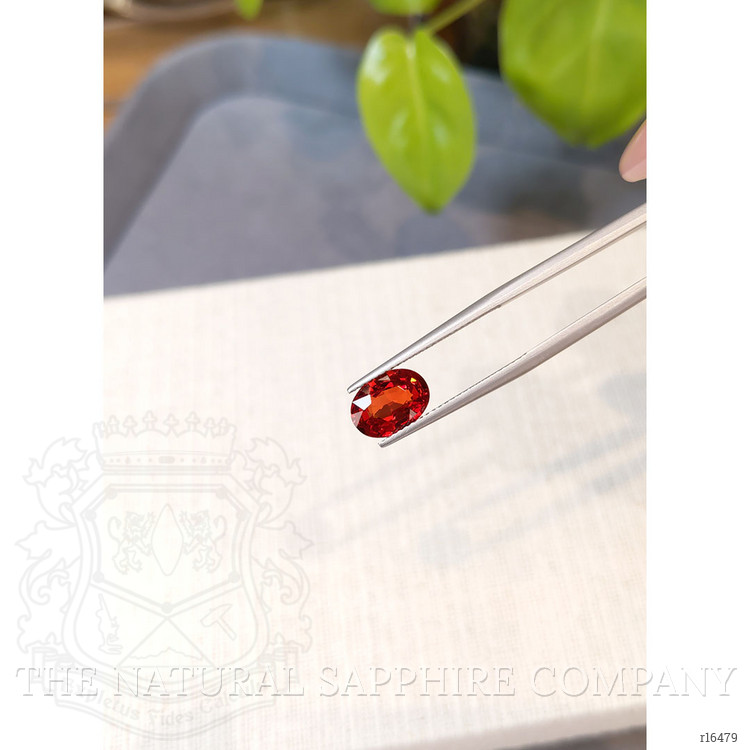 2.46 Ct. Orangish Red Ruby from Mozambique