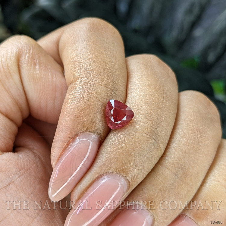1.58 Ct. Brownish Red Ruby from Madagascar