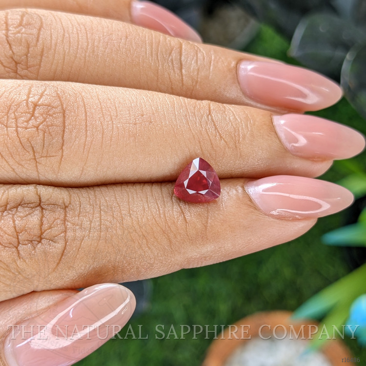 1.58 Ct. Brownish Red Ruby from Madagascar