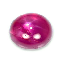 2.06 Ct. Pinkish Red Star Ruby from Burma (Myanmar) Video