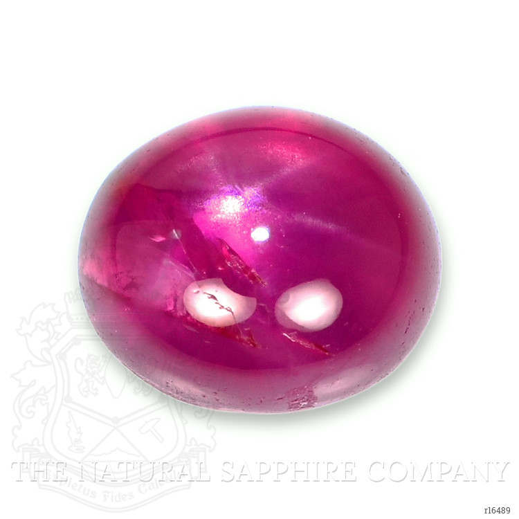 2.06 Ct. Pinkish Red Star Ruby from Burma (Myanmar)