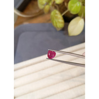 1.95 Ct. Purplish Red Ruby from Burma (Myanmar) Life Style