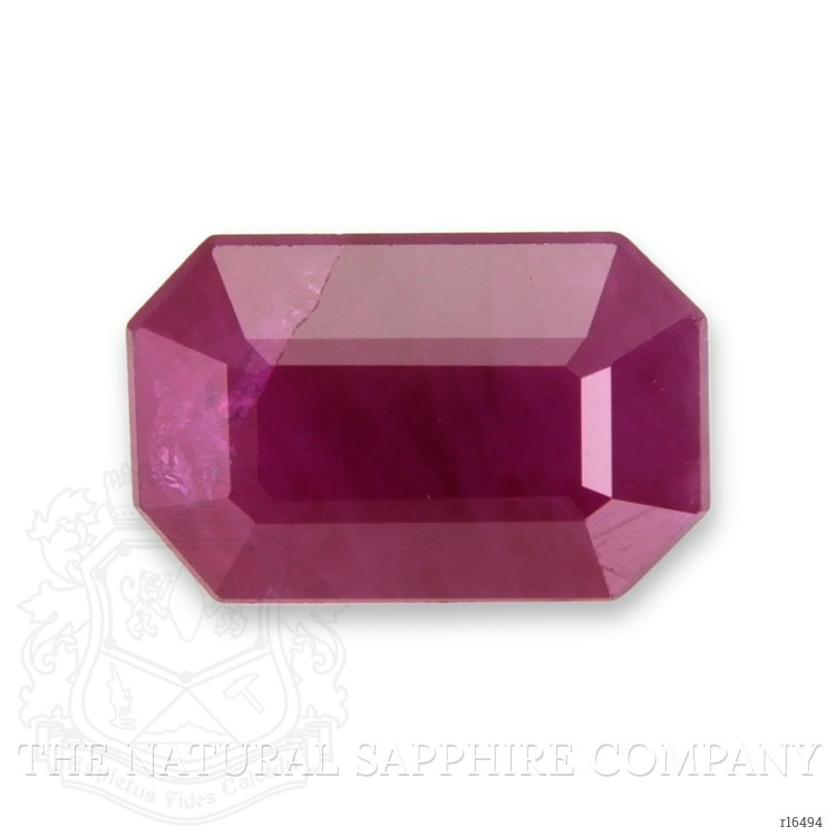 1.99 Ct. Purplish Red Ruby from Burma (Myanmar)