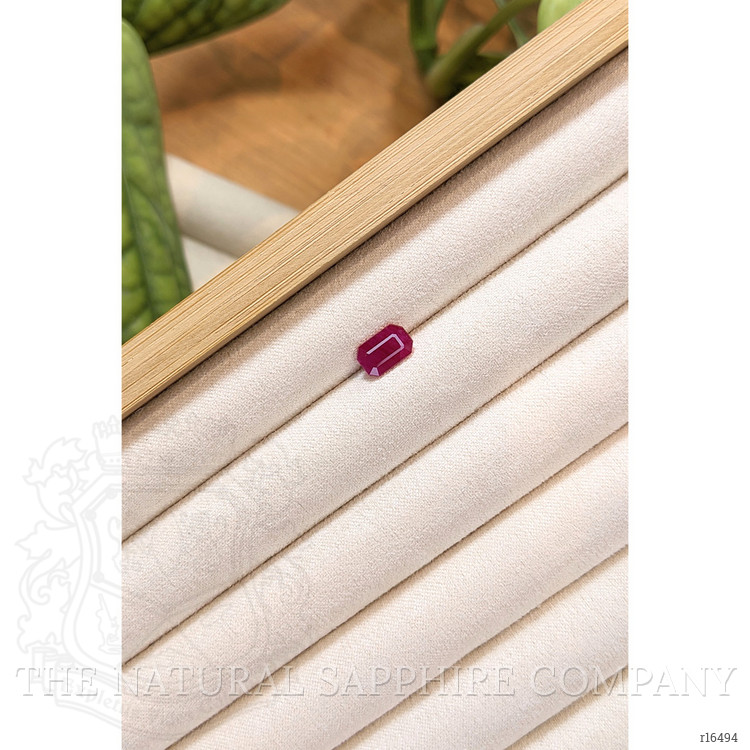1.99 Ct. Purplish Red Ruby from Burma (Myanmar)