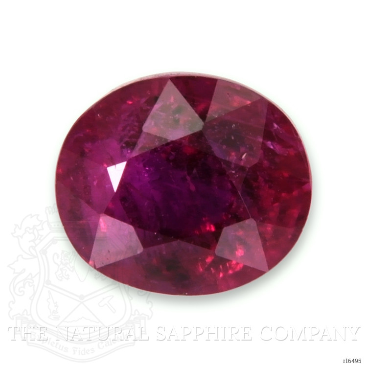 0.91 Ct. Purplish Red Ruby from Burma (Myanmar)