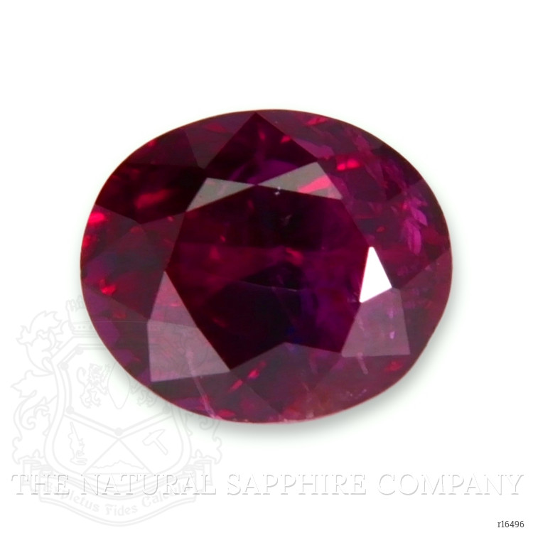 0.86 Ct. Purplish Red Ruby from Burma (Myanmar)