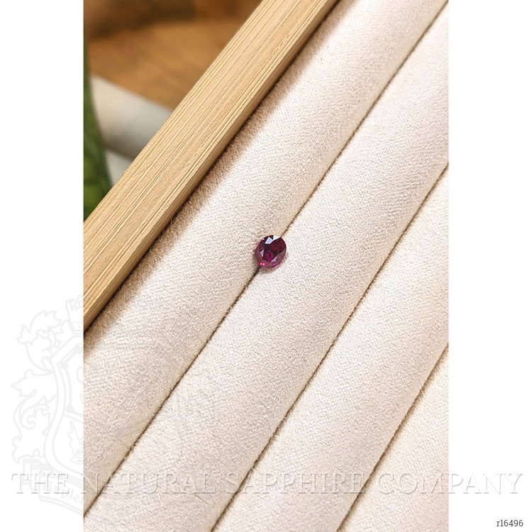 0.86 Ct. Purplish Red Ruby from Burma (Myanmar)