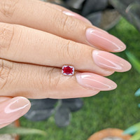 0.60 Ct. Ruby from Mozambique Life Style