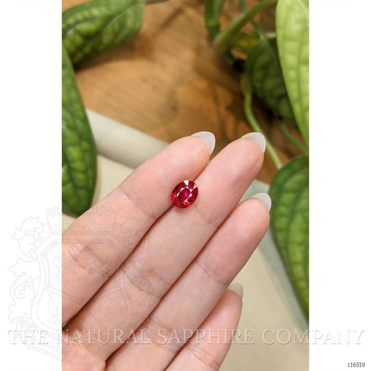 2.19 Ct. Pinkish Red Ruby from Burma (Myanmar)