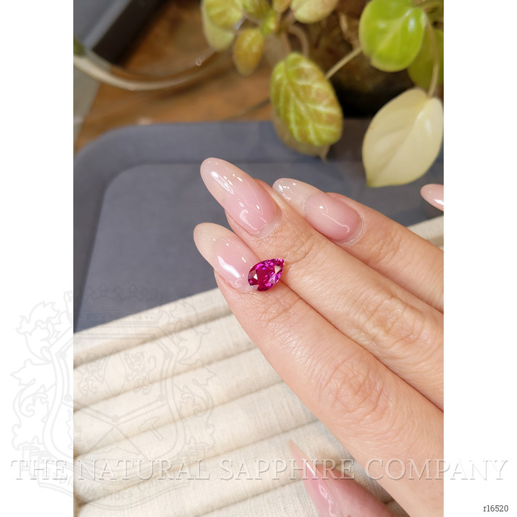 2.09 Ct. Pinkish Red Ruby from Mozambique