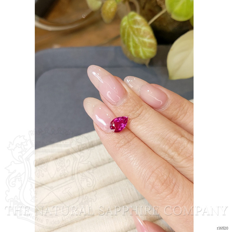 2.09 Ct. Pinkish Red Ruby from Mozambique