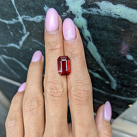 6.12 Ct. Ruby from Mozambique Life Style