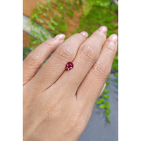 0.87 Ct. Ruby from Burma (Myanmar) Life Style