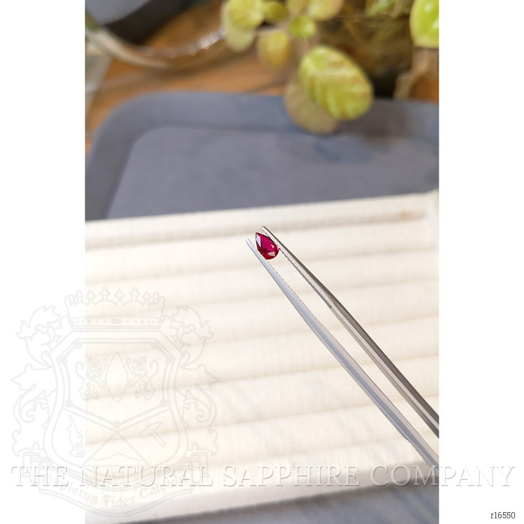 0.36 Ct. Pinkish Red Ruby from Mozambique