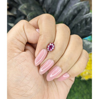 1.65 Ct. Pinkish Red Ruby from Madagascar Life Style