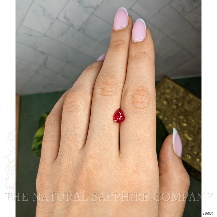 2.02 Ct. Pinkish Red Ruby from Burma (Myanmar)