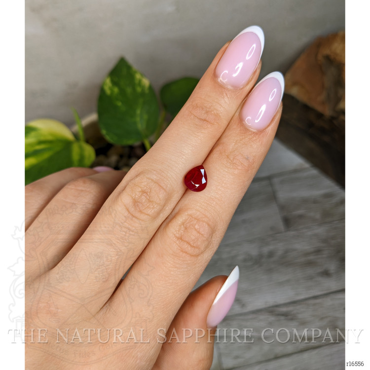 2.00 Ct. Purplish Red Ruby from Burma (Myanmar)