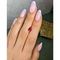 2.02 Ct. Pinkish Red Ruby from Burma (Myanmar) Life Style