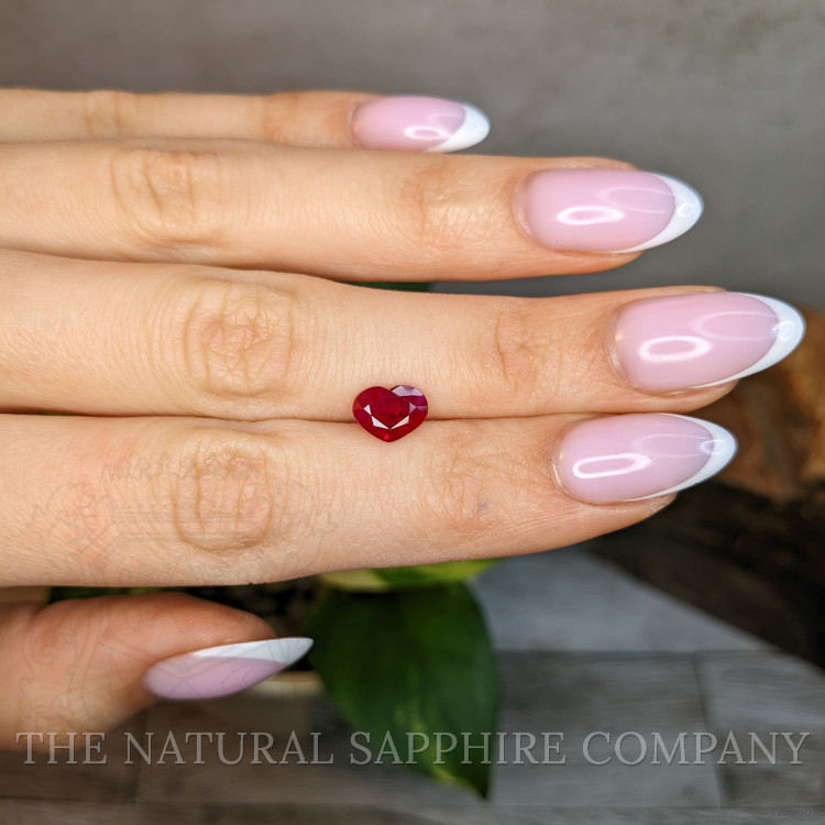 1.98 Ct. Pinkish Red Ruby from Burma (Myanmar)