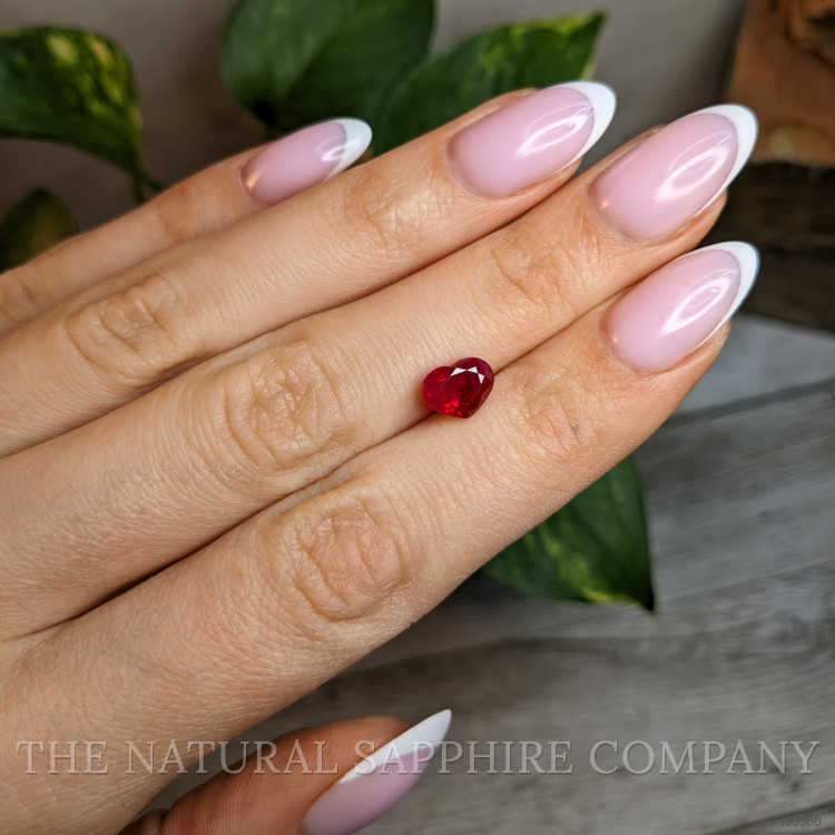1.98 Ct. Pinkish Red Ruby from Burma (Myanmar)