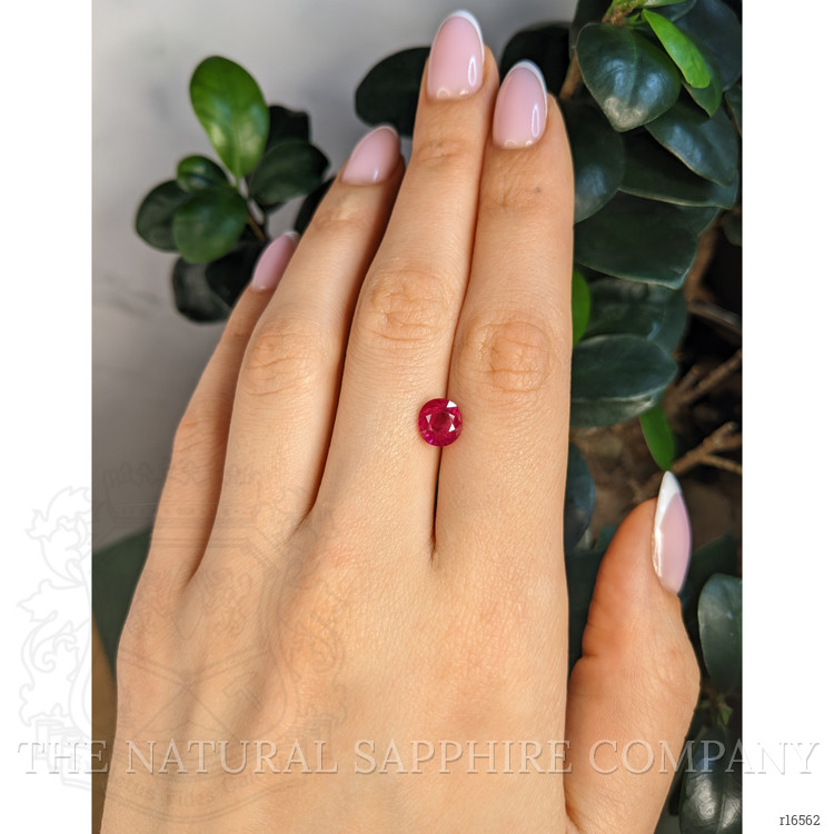 2.02 Ct. Pinkish Red Ruby from Burma (Myanmar)