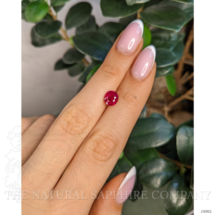 2.02 Ct. Pinkish Red Ruby from Burma (Myanmar)